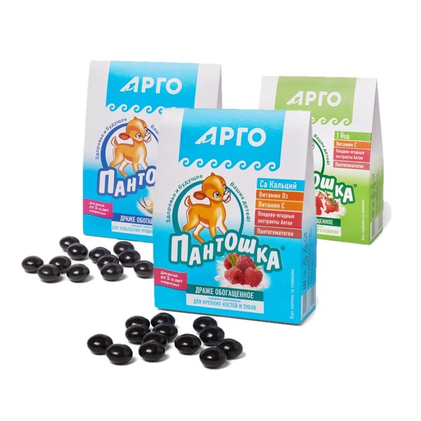 Пантошка-Fe + Ca + Йод багц